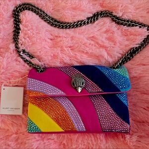 Mini Kensington Convertible Leather Crossbody Bag